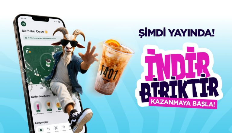 1401 Coffee Mobil Uygulaması Yayında!